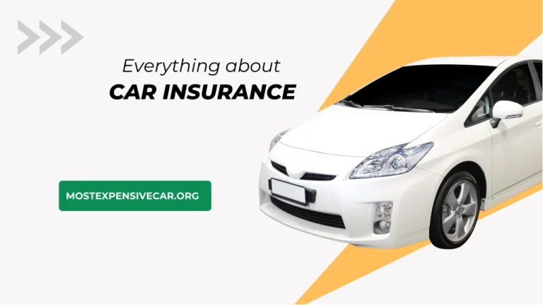 Most Expensive Car Insurance